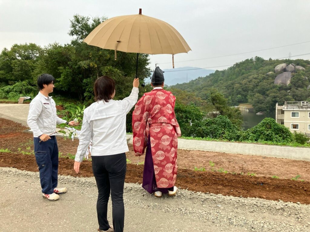 新園舎の建設予定地